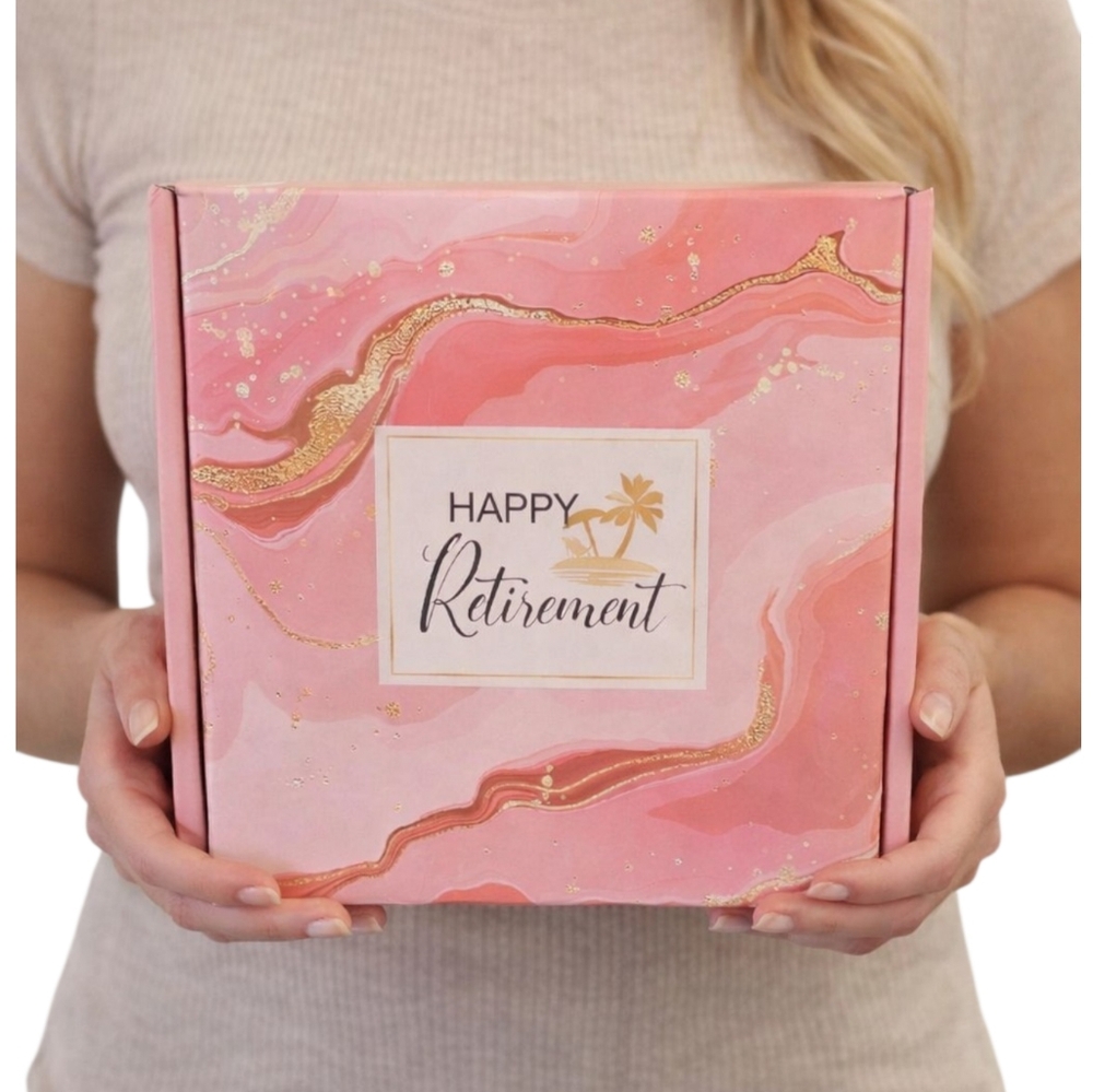 Retirement Gift Box Spa Set Pink Theme Tumbler Candle Bath Set Gift Bundle New